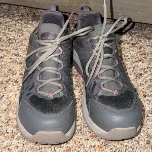 Red Wing Shoes Women's Size 8.5 Steel Toe sneaker Gray Purple 2343 safety